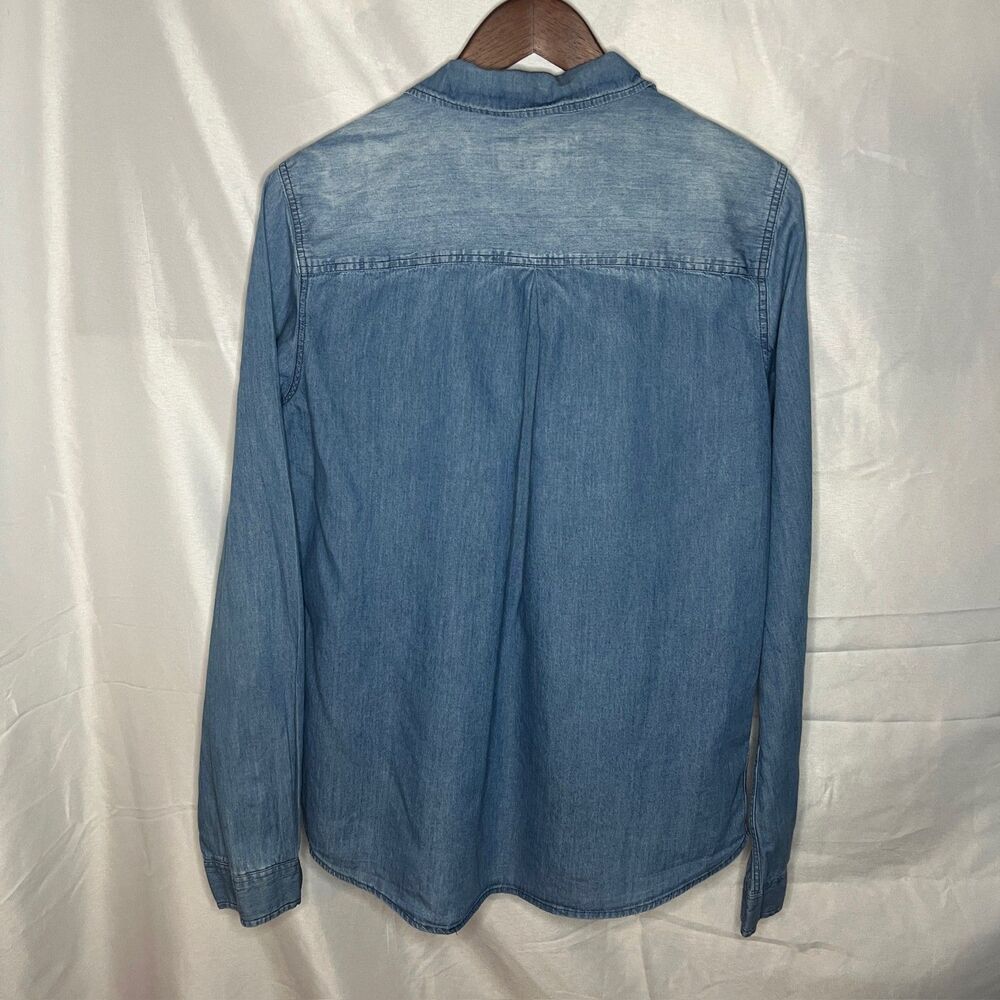 Vans Denim Button Down Womens Shirt XL - Picture 4 of 6